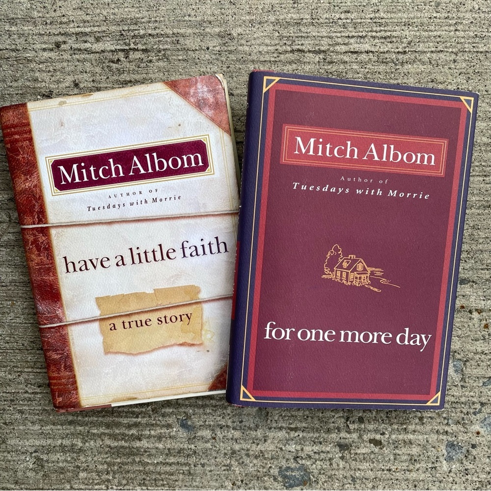 Mitch Albom book set - 2‎ Best sellers for the price of 1